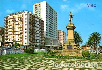 Postais: POSTAL PV09011: Plaza y estatua de Elduayen, Vigo - NULL