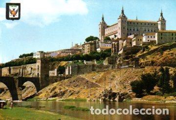 Postales: POSTAL PV09027: Vista general del Alcazar de Toledo