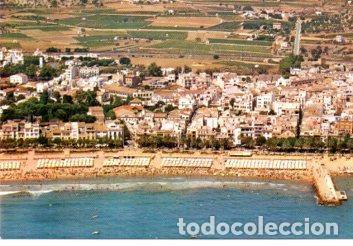 Postales: POSTAL PV08957: Vista aerea de Sitges - Foto 1