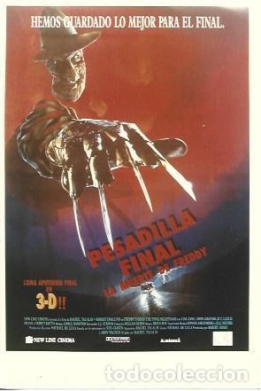 Postales: POSTAL A6174: Pesadilla final. La muerte de Freddy - Foto 1