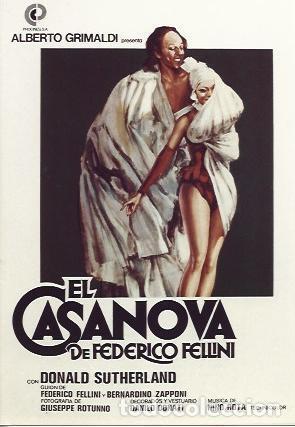 Postales: POSTAL A6068: El Casanova de Federico Fellini - NULL
