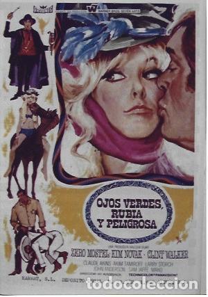 Postales: POSTAL A6220: Ojos verdes, rubia y peligrosa - NULL