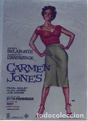 Postkarten: POSTAL A6077: Carmen Jones - NULL