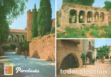 Postkarten: POSTAL PV09574: Varios aspectos de Perelada, Gerona - NULL