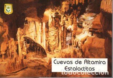 Postais: POSTAL PV09603: Estalactitas en Cuevas de Altamira, Santillana del Mar - NULL