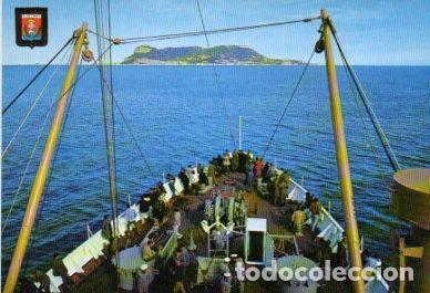 Postales: POSTAL PV09370: Vista del Pe&ntilde;on de Gibraltar desde el transbordador, Algeciras - NULL