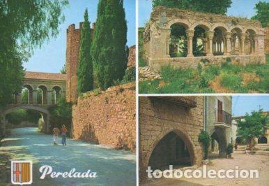 Postkarten: POSTAL PV09333: Varios aspectos de Perelada, Gerona - NULL