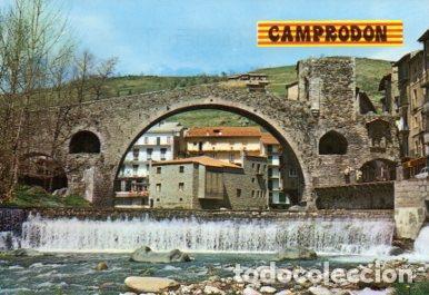 Postkarten: POSTAL PV09355: Puente romanico de Camprodon - NULL