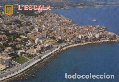 Postcards: POSTAL PV09324: L'Escala vista aeria, Costa Brava - NULL