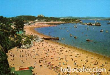 Postales: POSTAL PV09381: Playas de la Magdalena en Santander - Foto 1