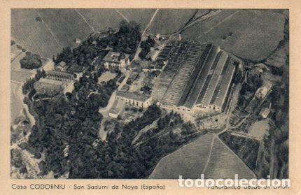 Postales: POSTAL PV09810: Casa Codorniu San Sadurni de Noya panoramica desde un avion - NULL