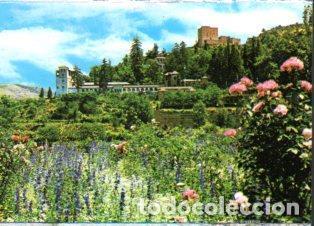 Postales: POSTAL PV10304: Vista del Generalife, Granada - Foto 1