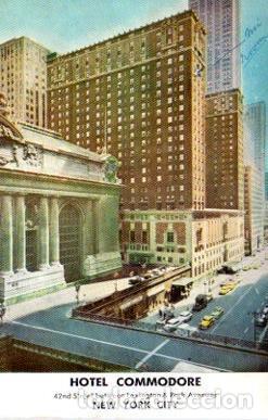 Postales: POSTAL PV10008: Hotel Commodore, New York - Foto 1