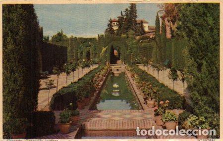Postales: POSTAL PV10896: Jardines de El Generalife, Granada - Foto 1