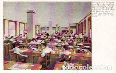 Cartoline: POSTAL PV10774: Actuarial Division of Metropolitan Life Insurance Co, Home office New York - NULL