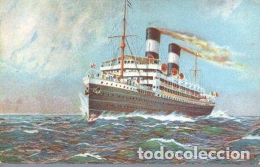 Postales: POSTAL PV10746: Principessa Mafalda, Navigazione Generale Italiana - NULL