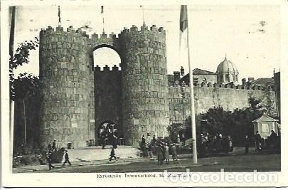 Postais: POSTAL A2636: Puerta de Avila en Pueblo Espa&ntilde;ol. Barcelona