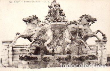 Postais: POSTAL PV10946: Lyon. Fontaine Bartholdi - NULL