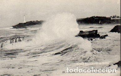 Postales: POSTAL PV10960: Biarritz. Grande Tempete - Foto 1