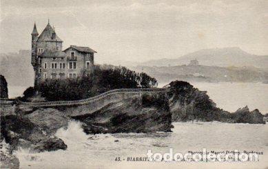 Postales: POSTAL PV10956: Biarritz. Chateau Basque et la Rhune - Foto 1
