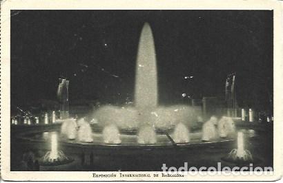 Postales: POSTAL A2611: Exposicion Universal de Barcelona. Fuente Monumental - NULL