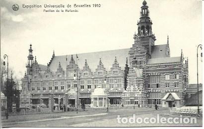 Postales: POSTAL A2688:Pabellon de Holanda. Bruselas - Foto 1