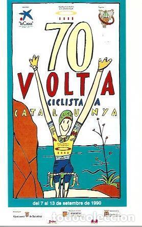 Postais: POSTAL A2453: Cartel de Xavier Mariscal para Volta a Catalunya 1990