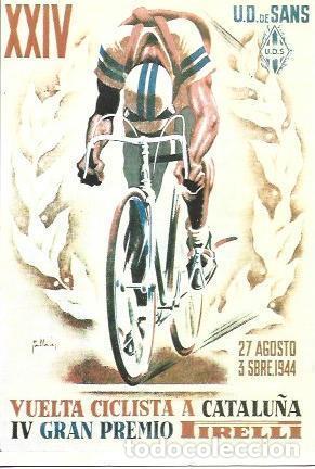 Postales: POSTAL A2407: XXIV Vuelta ciclista a Catalu&ntilde;a 1944 - NULL