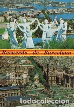 Postcards: POSTAL PV10457: Monumento a la Sardana, Barcelona - NULL