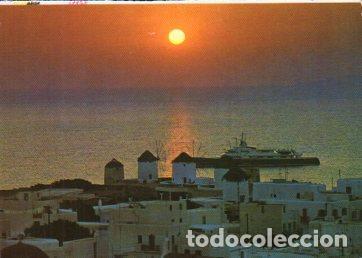 Postales: POSTAL PV10693: Mykonos, sunset - Foto 1