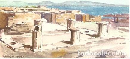Cartoline: POSTAL A2546: Ruinas de Empuries, por Ramon Reig - NULL