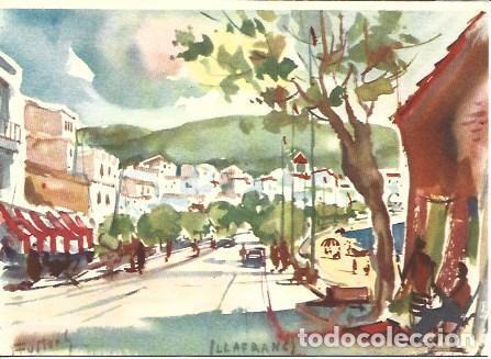 Postkarten: POSTAL A2566: Paseo de Llafranc, por Ramon Reig