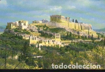Postkarten: POSTAL PV10628: General view of the Acropolis Athens - NULL
