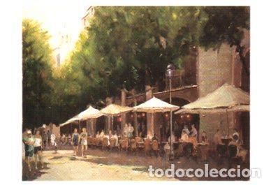 Postkarten: POSTAL PV11831: Relax a la Rambla de Girona oli, Publicidad Fire de Mostres de Girona - NULL