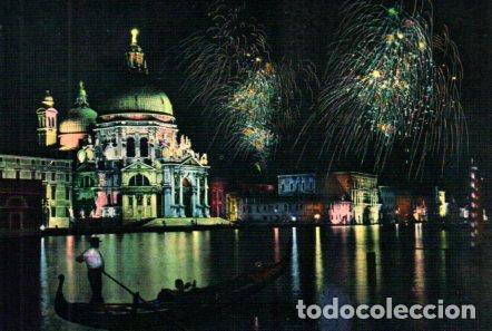 Postais: POSTAL PV02414: Chiesa della Salute notturno, Venezia - NULL