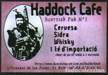 Postais: POSTAL PV02428: Publicidad Haddock Cafe, Barcelona