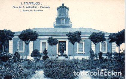 Postkarten: POSTAL PV11243: Faro de S. Sebastian fachada, Palafrugell