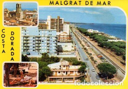 Postkarten: POSTAL PV11412: Vista de Malgrat de Mar