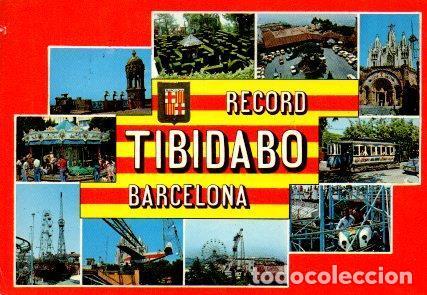 Postais: POSTAL PV11328: Vistas varias del Tibidabo, Barcelona - NULL