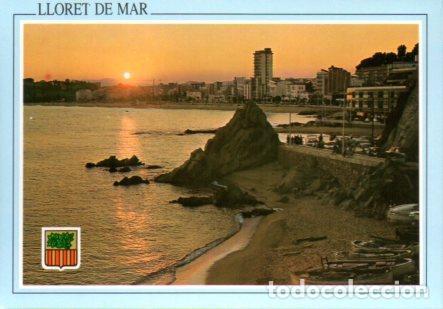 Postales: POSTAL PV11475: Atardecer en Lloret de Mar - Foto 1