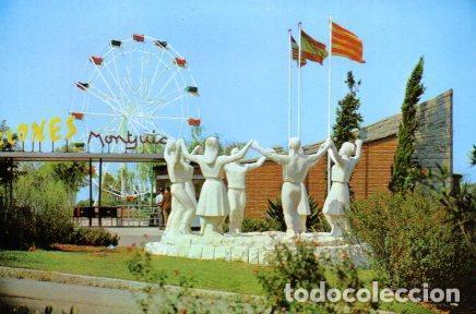 Postkarten: POSTAL PV01565: Monumento a La Sardana en Montjuich, Barcelona - NULL