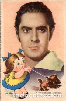Postkarten: POSTAL PV12090: Ilustracion actor norteamericano por Fari&ntilde;as PV12090 - NULL