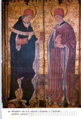 Postais: POSTAL PV12043: Catedral de Barcelona. Retablo Santos Cosme y Damian