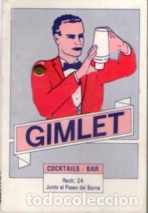 Postkarten: POSTAL PV12099: Publicidad Gimlet Barcelona - NULL