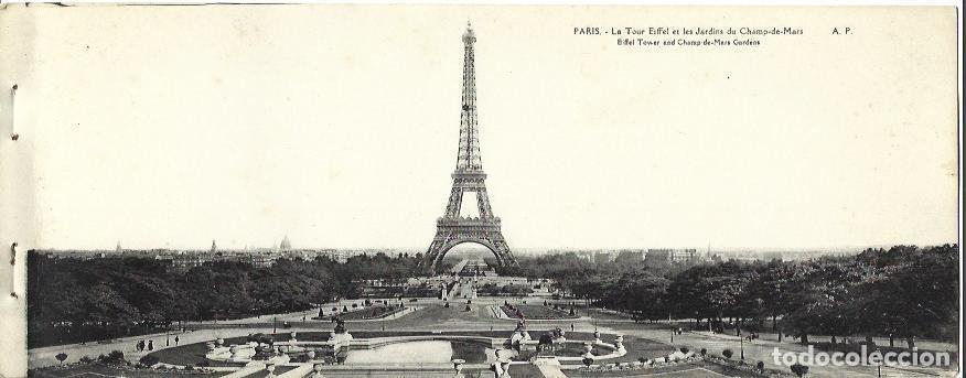 Postales: POSTAL A6263: Tour Eiffel en Paris - Foto 1