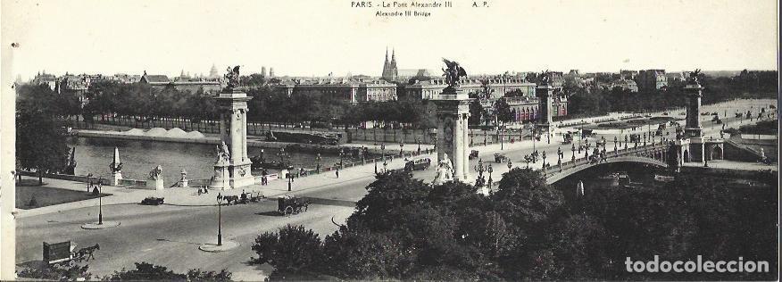 Postales: POSTAL A6268: Puente Alexandre III en Paris - Foto 1