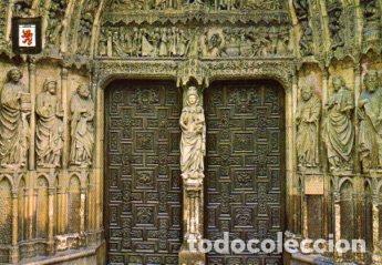 Postales: POSTAL PV12660: Puerta Nuestra Sra. La Blanca, Catedral de Leon - NULL