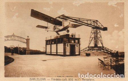 Cartes Postales: POSTAL PV03069: Aeroplano en el Tibidabo, Barcelona - NULL