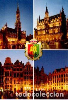 Postales: POSTAL PV12914: Vistas varias de Bruselas - Foto 1