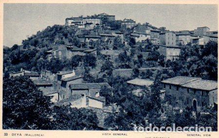 Postales: POSTAL PV03056: Vista general Deya, Mallorca - Foto 1